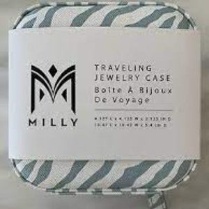 NWT Milly Traveling Jewelry Case